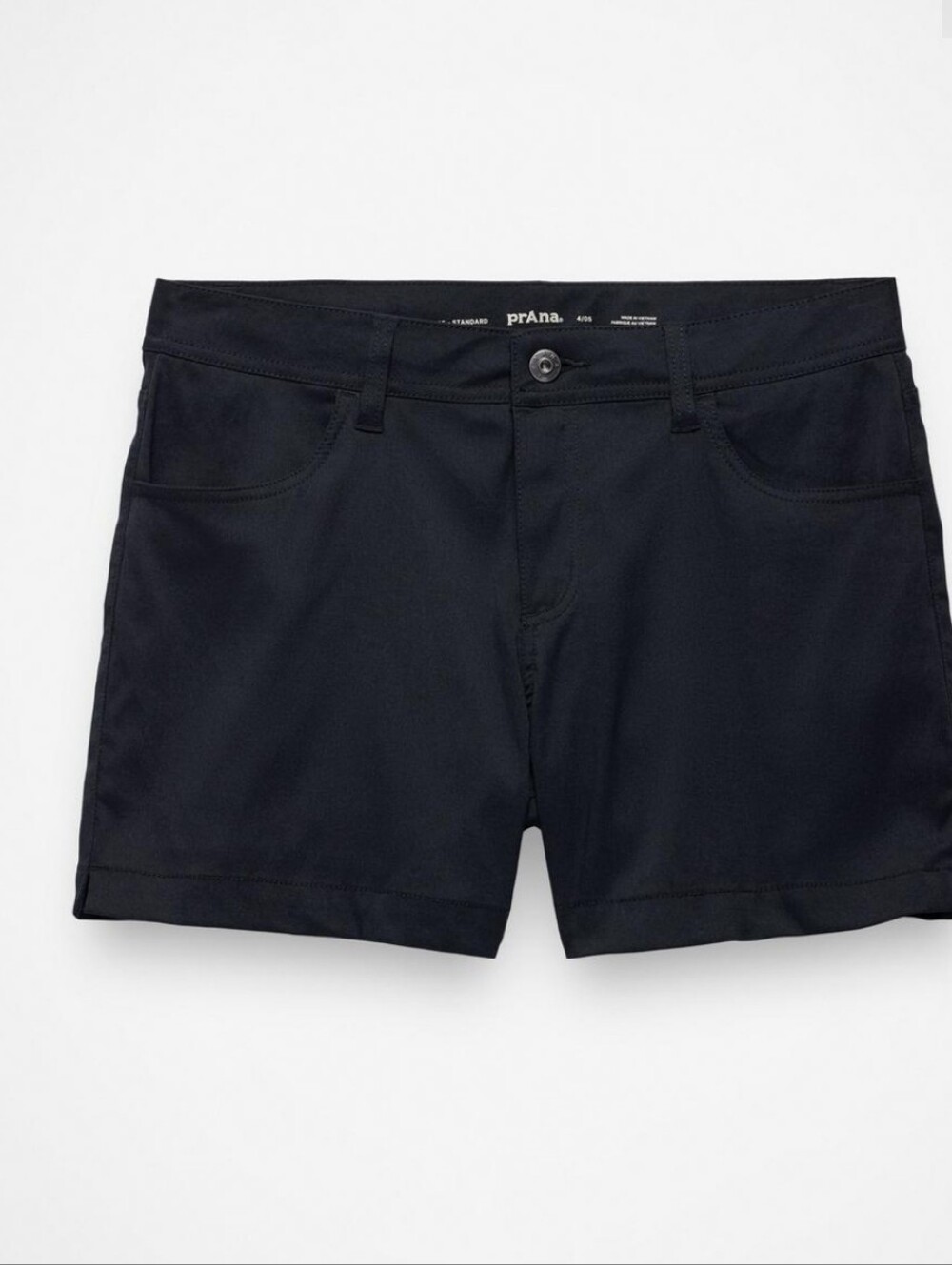 Prana Women's Halle Short Plus II in Black
